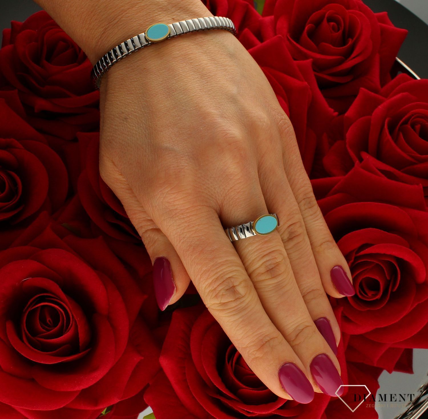 Bransoletka Nomination Owal Turkus 046009 128.jpg